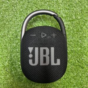 JBL Clip 4 Black Bluetooth Speaker (Tested & Working)